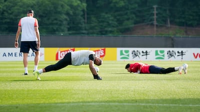 A training session takes place in West Virginia. Joshua Longmore / The National