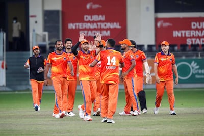 A win for Sharjah in Dubai (Antonie Robertson/The National)