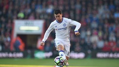 Chelsea midfielder Eden Hazard. Glyn Kirk / AFP