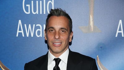 Sebastian Maniscalco attends the 2020 Writers Guild Awards at The Beverly Hilton Hotel . AFP