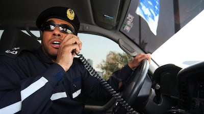 Emergency services have expressed frustration at the failure of many drivers to make way for police, paramedics and firefighters. Sammy Dallal / The National