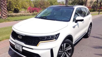 The Kia Sorento SUV debuted in the UAE in March, and ranges between Dh99,900 and Dh149,000