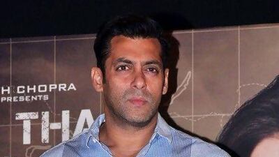Bollywood actor Salman Khan at the Ek Tha Tiger song first look Mumbai, India. (Photo: IANS)