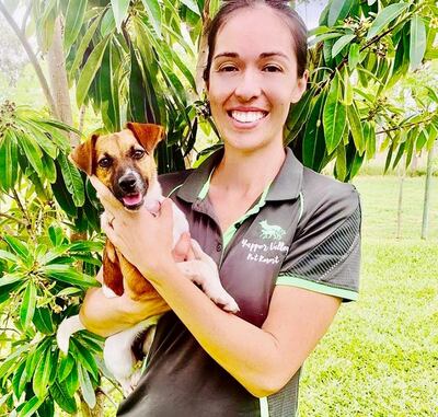 Natalie Giumelli, owner and manager of the Yapper Valley Pet Resort. Courtesy Yapper Valley Pet Resort