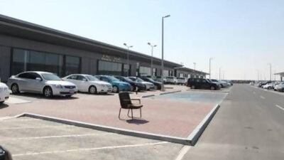 Car dealers at Motorworld hope the opening of shops and other public facilities at the complex will boost their businesses. Fatima Al Marzooqi / The National