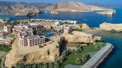 The Shangri-La Al Husn, Muscat sits on a particularly scenic stretch of Oman's coastline. All photos: Shangri-La