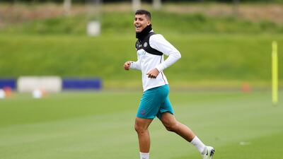 Rodrigo during training. Getty