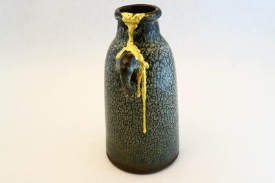 Kintsugi vase. Courtesy Kyoto Heiando
