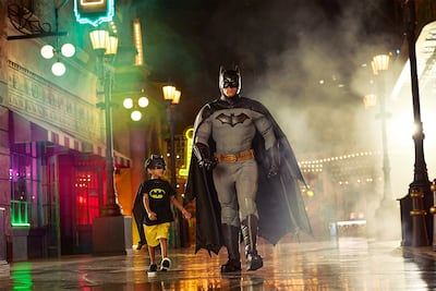 Warner Bros World Abu Dhabi is the region's largest indoor theme park. Photo: DCT - Abu Dhabi
