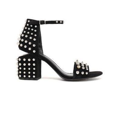 Alexander Wang Studded suede sandals. The Outnet