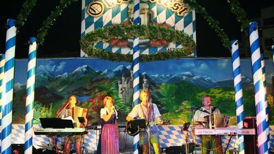 Oktoberfest celebrations at Le Meridien Abu Dhabi. Courtesy Meridien Abu Dhabi