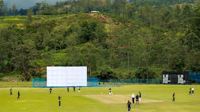 The Radella cricket venue in Sri Lanka is around 4000 feet above sea level. Photo: SLC