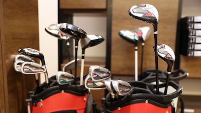 Golf kits are available at MyGolf Dubai.