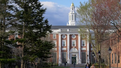 The business school campus of Harvard University in Cambridge, Massachusetts. Reuters