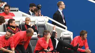 Jose Mourinho is not happy. Getty