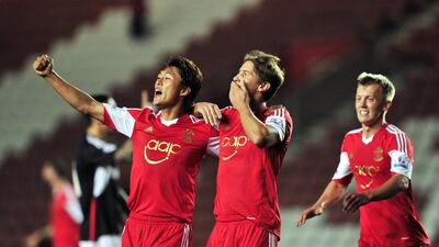 There is healthy competition for places at overachievers Southampton. Glyn Kirk / AFP