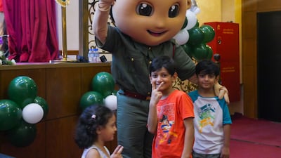 Children at an event to mark Pakistan Independence Day. Photo: Pakistan Association Dubai