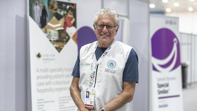 Dr Steven Perlman, founder of the Special Olympics Healthy Athletes programme. Antonie Robertson / The National