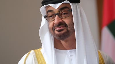 Sheikh Mohamed bin Zayed, Crown Prince of Abu Dhabi and Deputy Supreme Commander of the UAE Armed Forces, spoke to Jordan's King Abdullah in a phone call on April 4, 2021. Getty Images