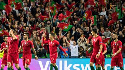 Portugal can follow up winning Euro 2016 by winning the Uefa Nations League on Sunday. EPA