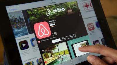 Dubai property owners can now list on Airbnb. John Macdougall / AFP