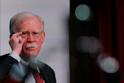 John Bolton says the only way forward for Iran is to 'change the regime'. Reuters