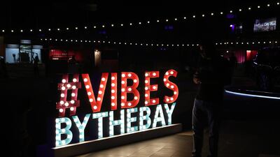 Vibes by the Bay is hard to miss.