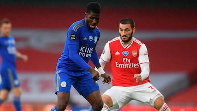 Sead Kolasinac - 6: Conned the officials into thinking he was fouled to rule out Iheanacho's first-half goal. EPA