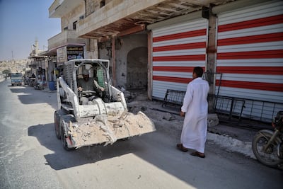 Syria's new authorities have set about rebuilding the country and seeking to bring former Assad regime officials to justice. EPA