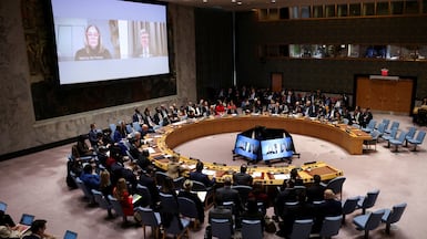 The UN Security Council. Reuters