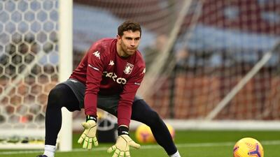 ASTON VILLA RATINGS: Emiliano Martinez - 7. The ex-Arsenal keeper was excellent in collecting and distributing the ball, while his only significant save came in the opening minute when he rushed out of his goal to close the angles available to Wilfried Zaha. Reuters