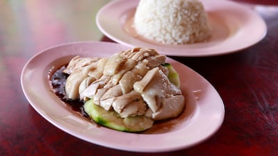 Singapore: chicken rice. Getty Images