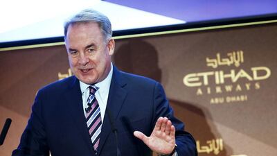 James Hogan said the industry is in danger of losing sight of the fact that competition stimulates growth. Tony Gentile / Reuters