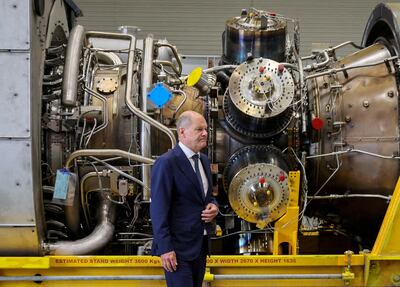 German Chancellor OIaf Scholz said last week that there was no reason for Russia not to increase gas supplies to Europe. Reuters