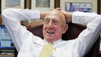 The Waffle House co-founder Joseph Wilson Rogers Sr considered himself a waffle cook, not an executive. Ric Feld / AP Photo