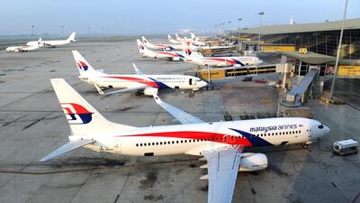 The twin Malaysia Airlines killed 537 people including 27 crew members. Roslan Rahman / AFP