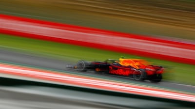 Max Verstappen of Red Bull Racing on track during final practice for the Spanish Formula One Grand Prix at Circuit de Catalunya in Montmelo, Spain. Dan Istitene / Getty Images