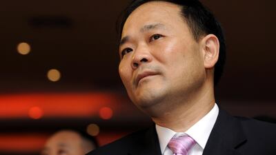 Li Shufu plans to develop trains that travel as fast as Concorde did. EPA