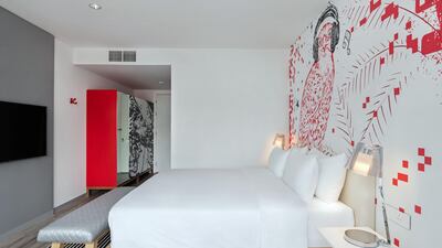 All rooms have king beds, rain showers, TV streaming services and free fast Wi-Fi.