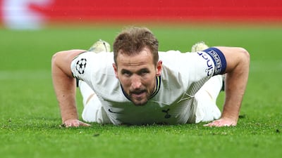 Spurs striker Harry Kane. Getty