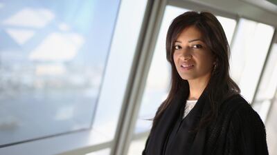 Muna Al Gurg, Easa Saleh Al Gurg Group director and Young Arab Leaders chairwoman. Reem Mohammed / The National