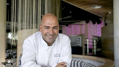 Chef Danny Kattar, Executive Chef at the Intercontinental. Mona Al-Marzooqi/ The National