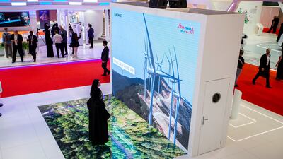 The ACWA Power stand.