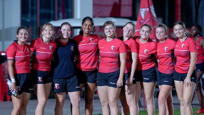 Dubai English Speaking College players during training