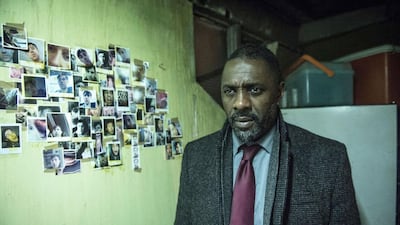 Idris Elba as detective chief inspector John Luther in the crime thriller Luther. Steffan Hill / BBC America via AP