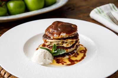 Christmas pudding Scotch pancakes. Courtesy Gary Rhodes