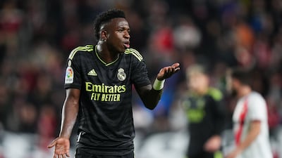 Vinicius Junior earns £350,000 a week at Real Madrid. Getty