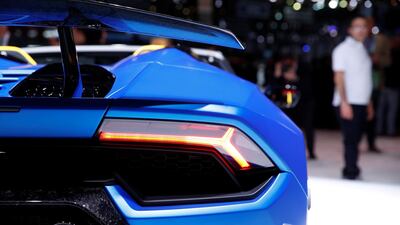 The Lamborghini Huracán Performante Spyder. Reuters