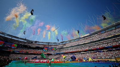 Fans enjoy the show. Reuters