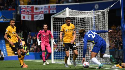 Conor Coady - 6, Made a good block to deny Lukaku. Made the mistake for Chelsea’s second by absolutely smashing a pass at Ruben Neves but redeemed himself with the late equaliser. EPA